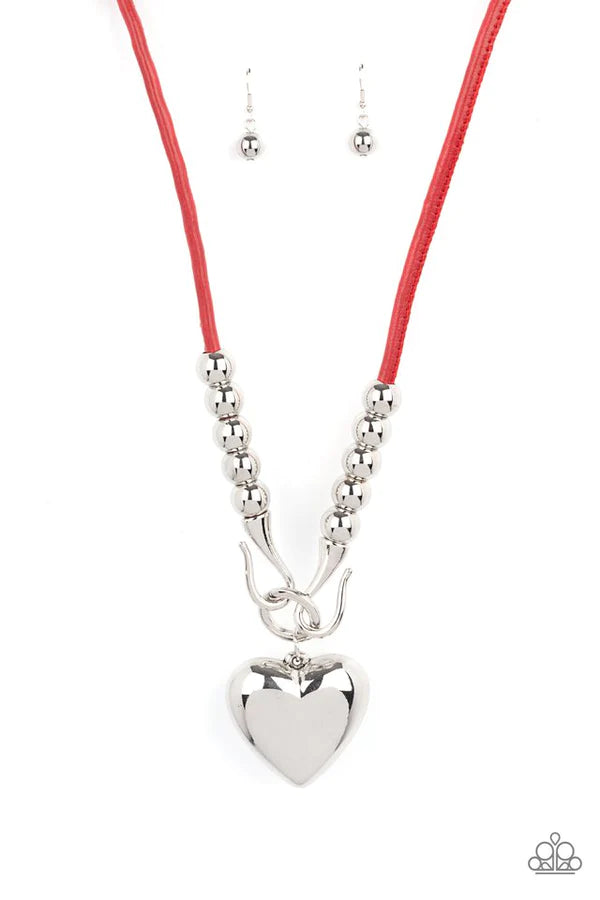 Forbidden Love Necklace - Red