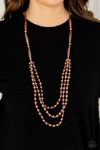 Load image into Gallery viewer, Beaded Beacon - Copper - Barbara Towles Masterson&#39;s Store

