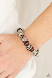 EXPLORING THE ELEMENTS - BROWN BRACELET - Barbara Towles Masterson's Store