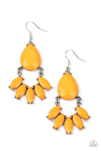 Load image into Gallery viewer, POWERHOUSE CALL - ORANGE MARIGOLD BEAD SILVER EARRINGS - Barbara Towles Masterson&#39;s Store
