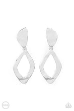 Load image into Gallery viewer, Industrial Gallery - Silver ♥ Clip-On Paparazzi Earrings
