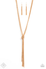 Load image into Gallery viewer, KNOT All There - Gold Fashion Fix October 2021 - Barbara Towles Masterson&#39;s Store
