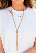 Load image into Gallery viewer, KNOT All There - Gold Fashion Fix October 2021 - Barbara Towles Masterson&#39;s Store
