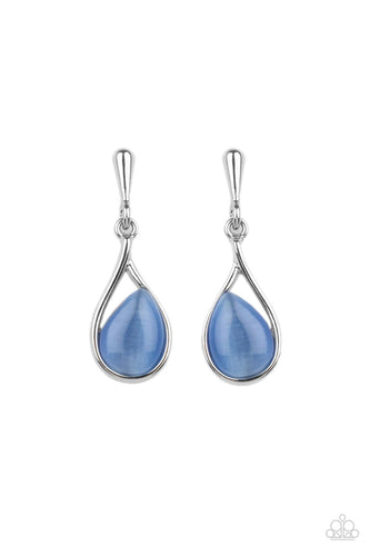 Pampered Glow Up - Blue ♥ Post Earrings - Barbara Towles Masterson's Store