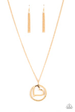 Load image into Gallery viewer, Positively Perfect - Gold Paparazzi Necklace
