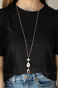 Divine Dazzle - Rose Gold Lanyard - Barbara Towles Masterson's Store