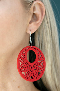 Tropical Reef - Red - Barbara Towles Masterson's Store