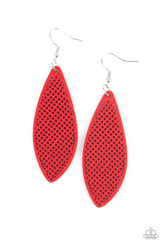 Surf Scene - Red - Barbara Towles Masterson's Store