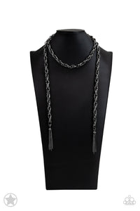 SCARFed for Attention - Gunmetal - Barbara Towles Masterson's Store