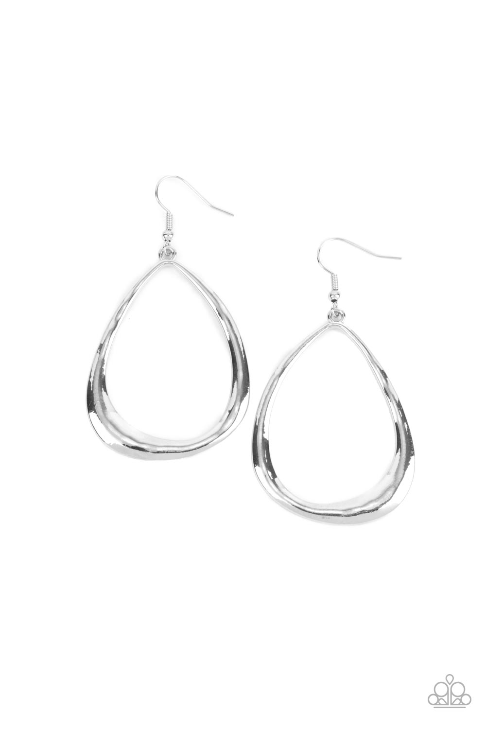 ARTISAN Gallery - Silver Paparazzi Earrings