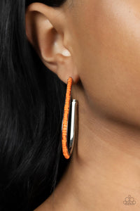 Beaded Bauble - Orange - Barbara Towles Masterson's Store