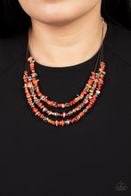 Load image into Gallery viewer, Placid Pebbles - Orange - Barbara Towles Masterson&#39;s Store
