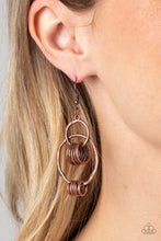 Load image into Gallery viewer, Rebel Ringer - Copper Earrings
