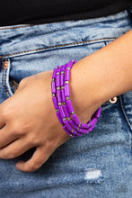 Load image into Gallery viewer, Radiantly Retro - Purple - Barbara Towles Masterson&#39;s Store
