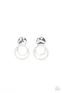 Ancient Arts - Silver Earrings Paparazzi