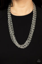 Load image into Gallery viewer, Dynamite Dynamo - Silver Paparazzi Necklace
