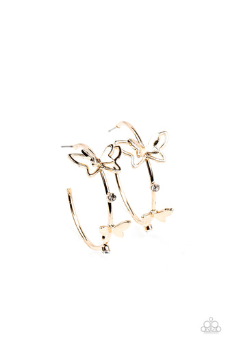 Full Out Flutter - Gold - Barbara Towles Masterson's Store