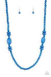 Tropical Tourist - Blue - Barbara Towles Masterson's Store