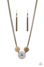 Load image into Gallery viewer, Shine Your Light - Brass Paparazzi Necklace
