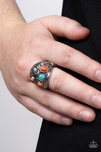 Load image into Gallery viewer, Down-To-Earth Detail - Orange Ring - Paparazzi
