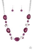 THE TOP TENACIOUS - PURPLE NECKLACE - Barbara Towles Masterson's Store