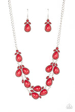 Load image into Gallery viewer, Botanical Banquet - Red - Barbara Towles Masterson&#39;s Store
