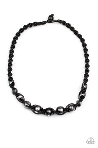 Loose Cannon - Black Paparazzi Necklace