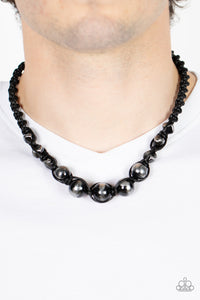 Loose Cannon - Black Paparazzi Necklace