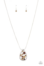 Load image into Gallery viewer, Seasonal Sophistication - Brown Necklace Paparazzi
