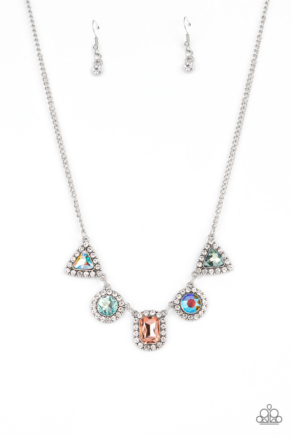 Posh Party Avenue - Multi Necklace  January 2022 Life Of The Party - Barbara Towles Masterson's Store