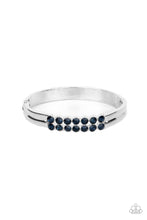 Load image into Gallery viewer, Doubled Down Dazzle - Blue Paparazzi Bracelet
