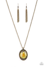 Load image into Gallery viewer, Prairie Passion - Yellow Necklace Paparazzi
