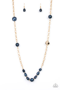 Pardon My FABULOUS - Blue Necklace - Paparazzi
