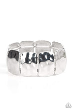 Load image into Gallery viewer, Molten Maverick - Silver Paparazzi Bracelet
