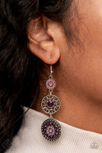 Load image into Gallery viewer, Farmhouse Hustle - Purple Earrings - Paparazz
