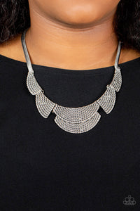 Empress Empire - Silver Necklace Paparazzi