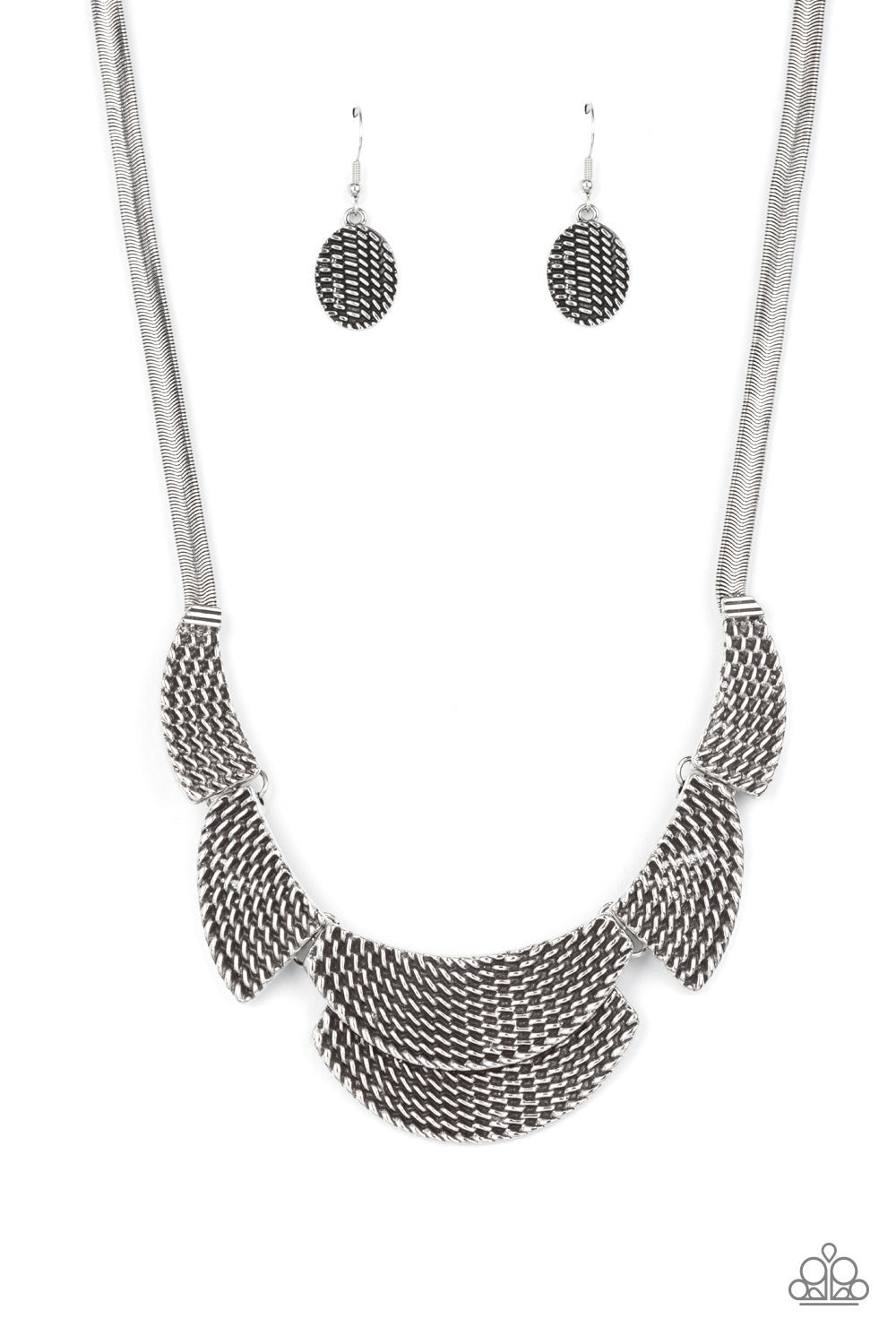 Empress Empire - Silver Necklace Paparazzi
