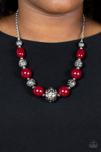 Girl Meets Garden - Red Necklace Paparazzi