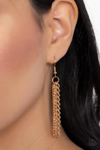 Load image into Gallery viewer, Top of the Food Chain - Gold Paparazzi Necklace
