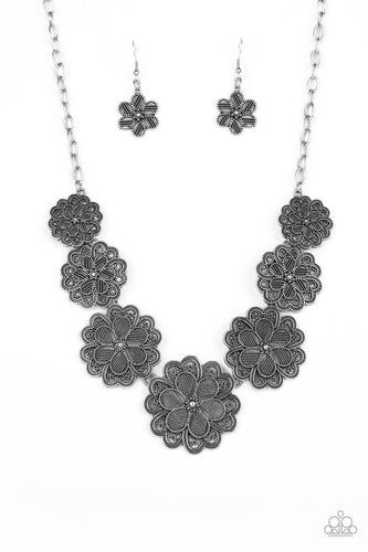 Basketful of Blossoms - Silver - Barbara Towles Masterson's Store