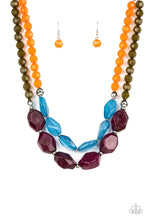 Load image into Gallery viewer, Tropical Trove - Purple Necklace Paparazzi
