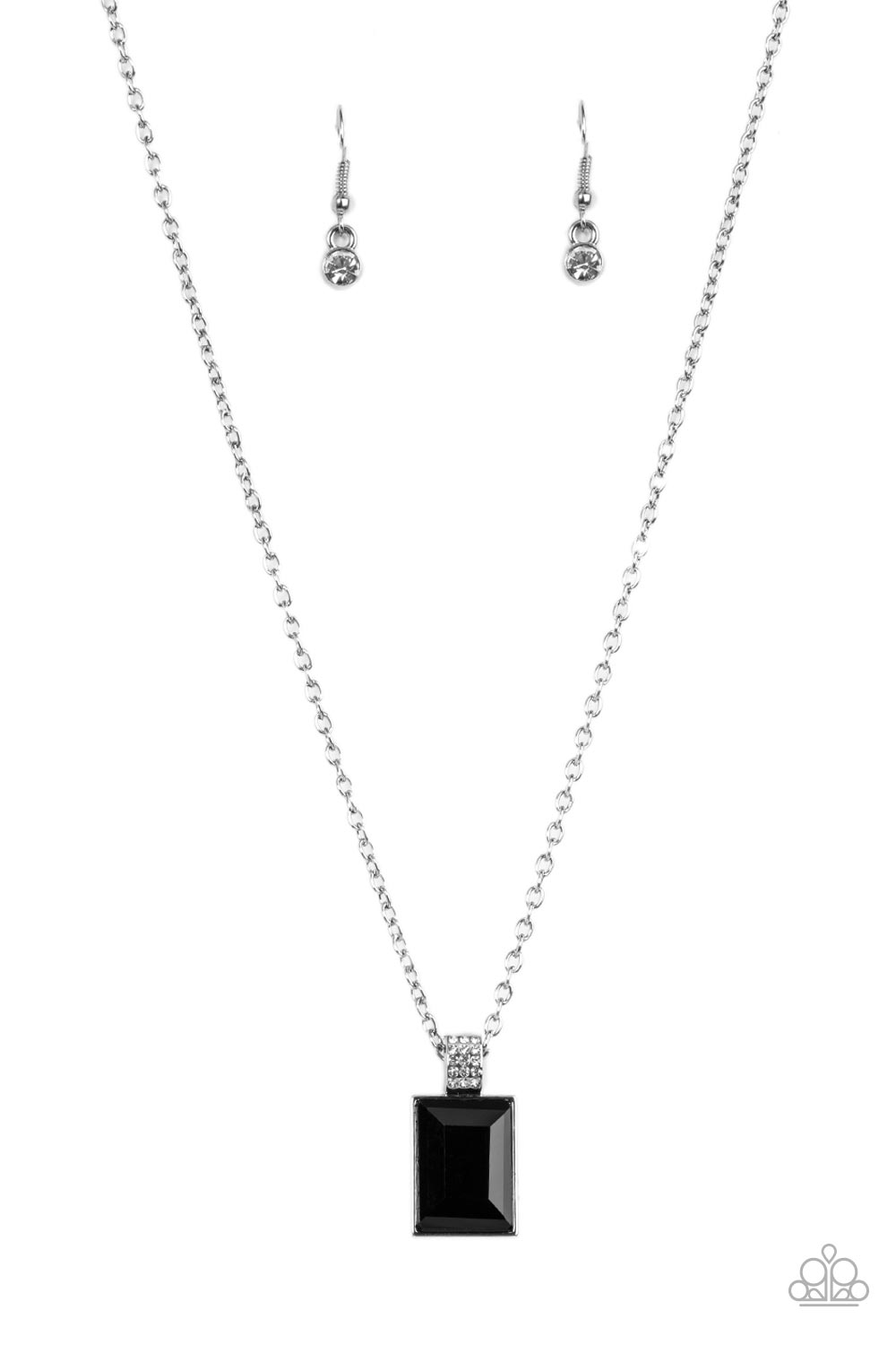 Understated Dazzle - Black Necklace Paparazzi