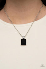 Load image into Gallery viewer, Understated Dazzle - Black Necklace Paparazzi

