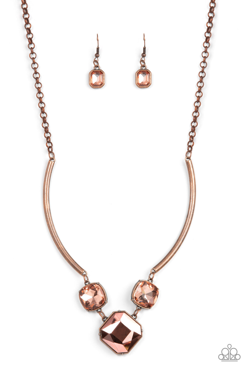 Divine IRIDESCENCE - Copper Necklace Paparazzi