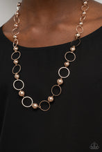 Load image into Gallery viewer, Metro Milestone - Rose Gold Paparazzi Necklace
