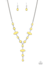 Load image into Gallery viewer, Authentically Adventurous - Yellow Paparazzi Necklace
