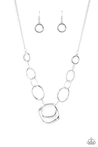 Linked Up Luminosity - Silver - Barbara Towles Masterson's Store