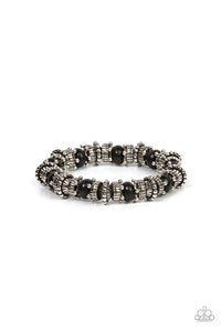 Canyon Crusher - Black Paparazzi Bracelet