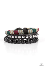 Load image into Gallery viewer, Loom Zoom - Black Paparazzi Bracelet
