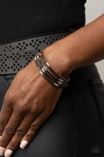 Load image into Gallery viewer, Cruise Control Soul - Black Bracelet Paparazzi
